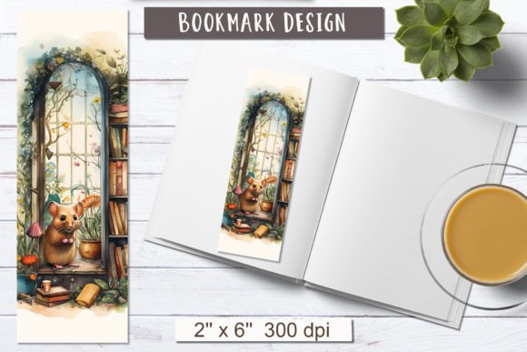 Animal Bookmark Sublimation: Design Assets for Romance Projects
