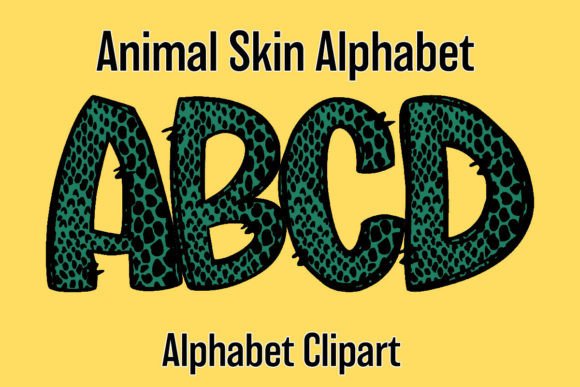 Safari Animal Alphabet Doodle Snake2: A Wildly Creative Design Asset